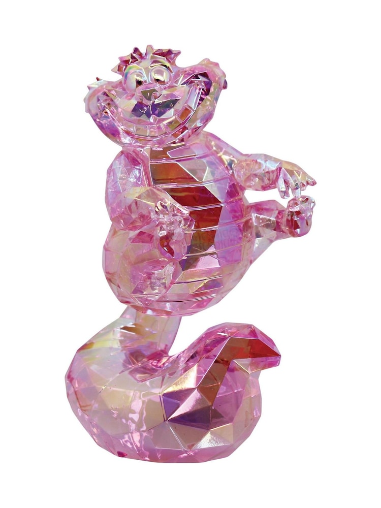 Disney Pink Cheshire Cat Facet Acrylic Figurine - Image 1 of 6 Disney Pink Cheshire Cat Facet Acrylic Figurine - Image 1 of 6