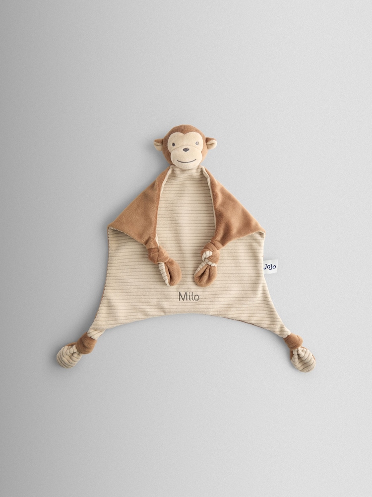 JoJo Maman Bébé Milo Monkey Personalised Milo Monkey Comforter - Image 1 of 4