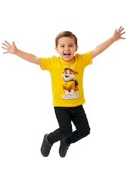 Character Yellow PAW Patrol Rubble T-Shirt - Image 5 of 9