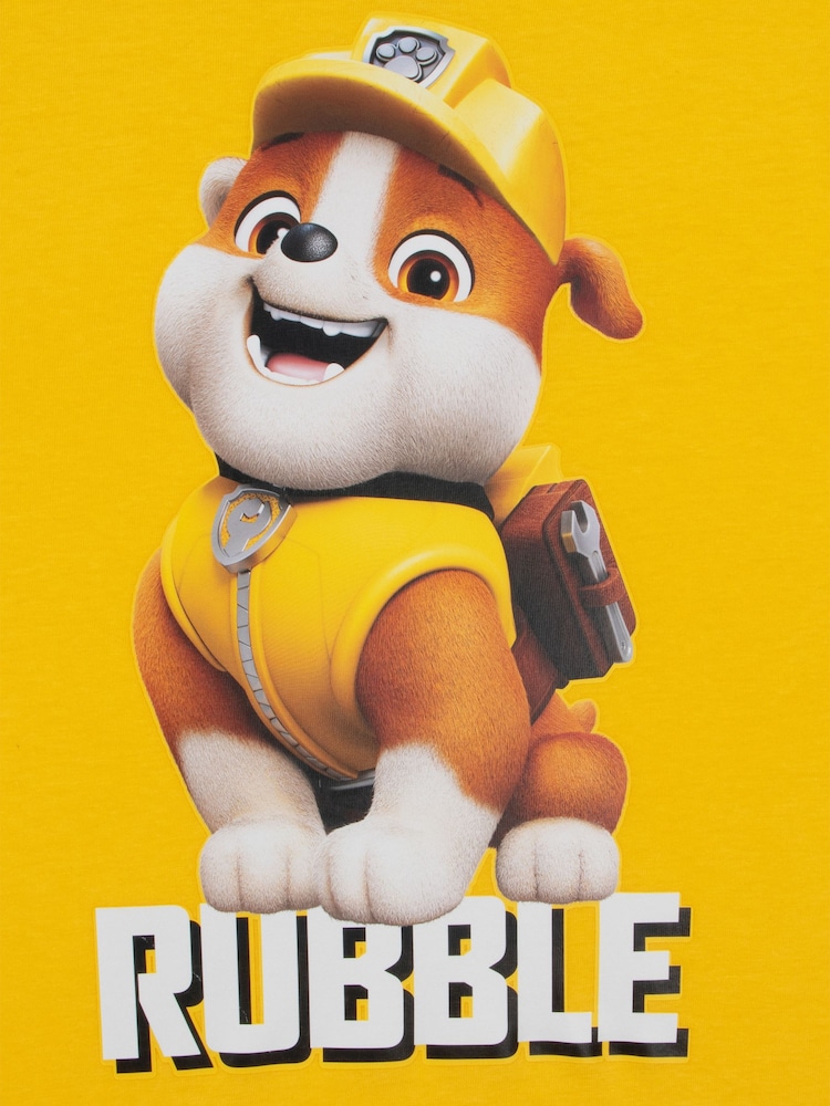 Character Yellow PAW Patrol Rubble T-Shirt - Image 9 of 9