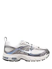 Nike White/Silver Blue Youth Air Max Moto 2K Trainers - Image 1 of 3