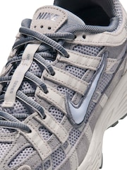 Nike Light Smoke Grey Youth P-6000 Trainers - Image 5 of 7