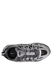 Nike Black Silver Junior P6000 Trainers - Image 2 of 3