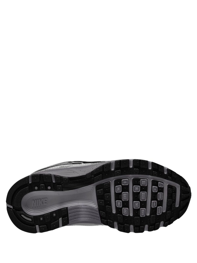 Nike Black Silver Junior P6000 Trainers - Image 3 of 3