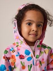Pink Characters Waterproof Printed Puddlesuit (3mths-7yrs) - Image 2 of 11