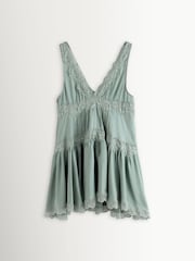 Free People In This Groove Mini Slip Dress - 7 paveikslėlis iš 11