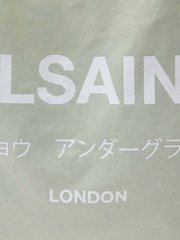 AllSaints Green Underground Tote - Image 4 of 7