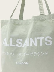 AllSaints Green Underground Tote - Image 5 of 7