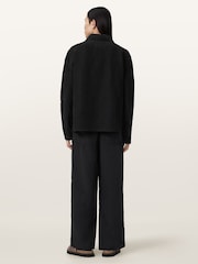 AllSaints Black Korten Trousers - Image 5 of 6