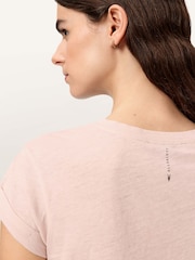 AllSaints Pink Anna T-Shirt - Image 3 of 6