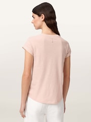 AllSaints Pink Anna T-Shirt - Image 4 of 6
