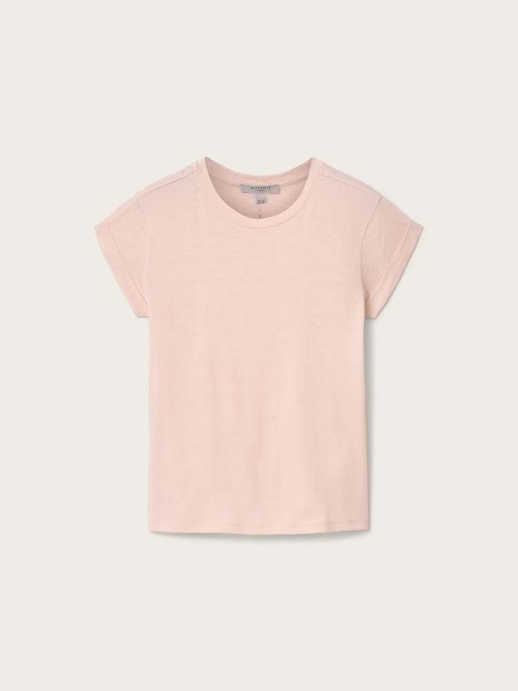 AllSaints Pink Anna T-Shirt - Image 6 of 6 AllSaints Pink Anna T-Shirt - Image 6 of 6