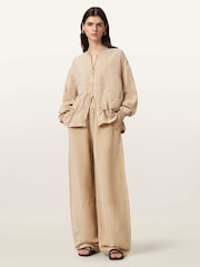 AllSaints Brown Sofi Jacket - Image 2 of 7