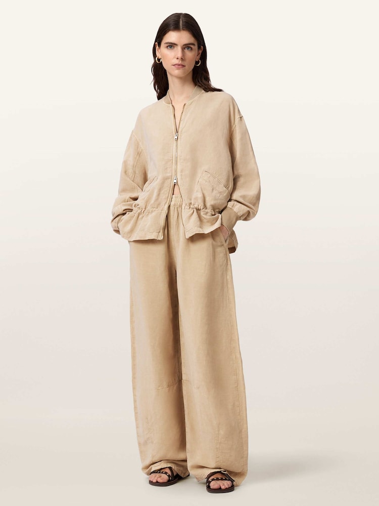 AllSaints Brown Sofi Jacket - Image 2 of 7