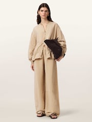 AllSaints Brown Sofi Jacket - Image 6 of 7