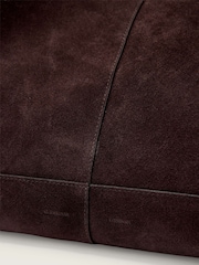 AllSaints Red Noemie Suede Tote - Image 6 of 6