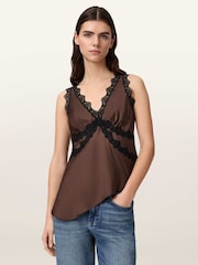 Allsaints קומבינזון תחרה בדוגמת איקאט - תמונה 1 מתוך 7