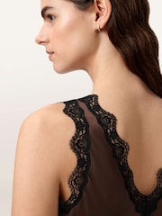 Allsaints קומבינזון תחרה בדוגמת איקאט - תמונה 4 מתוך 7