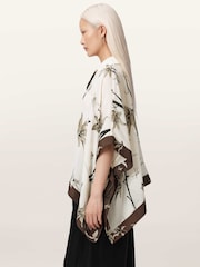 AllSaints White Relaxed Shirt - Image 3 of 6