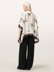 AllSaints White Relaxed Shirt - Image 4 of 6