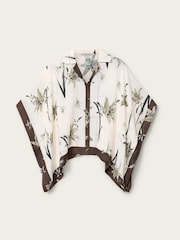 AllSaints White Relaxed Shirt - Image 6 of 6