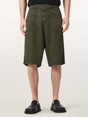 Vert - AllSaints Echo Shorts - Image 1 sur 7