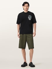 Vert - AllSaints Echo Shorts - Image 2 sur 7