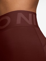 Nike Mystic Date Brown Pro Sculpt High Waisted Full Length Leggings - Image 3 of 3