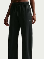 Nike Black One Dri-FIT Woven Wide-Leg Joggers - Image 3 of 5