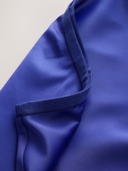 Cobalt Blue Satin Midi Skirt - Image 8 of 8