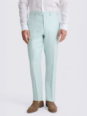 MOSS テーラードフィット・ツイルリネンスーツパンツ - 画像 1 / 2