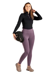 Harry Hall Purple Everyday Riding Tights - Image 4 of 6