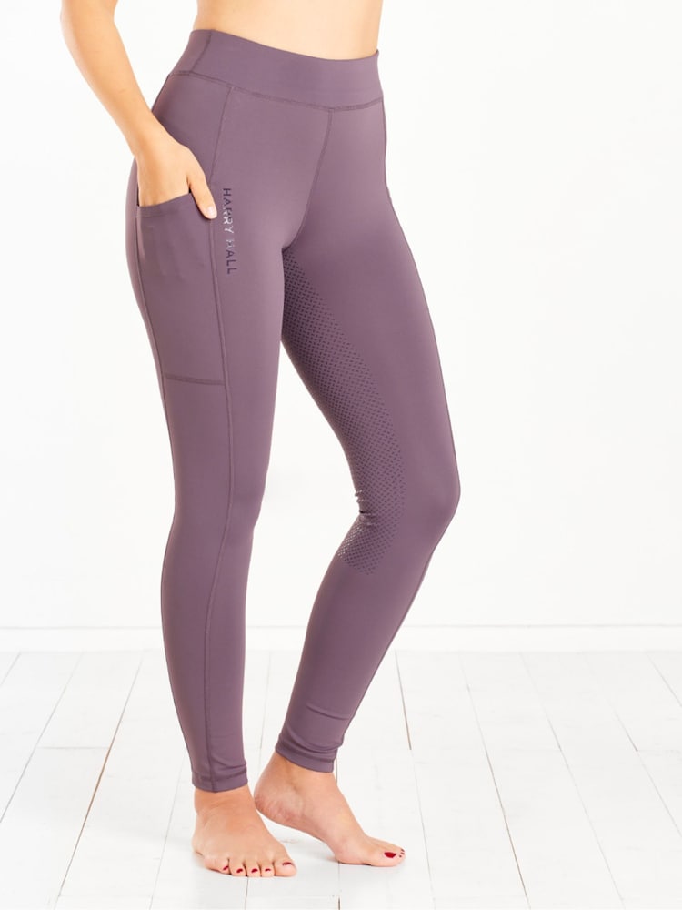 Harry Hall Purple Everyday Riding Tights - Image 6 of 6