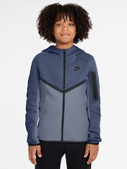 Išsklaidyta mėlyna - „Nike Tech Fleece“ užtraukiamas džemperis su gobtuvu - 1 paveikslėlis iš 3