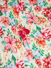 Monsoon Floral Print Pom Pom Kaftan - Bild 4 von 4