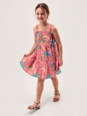 Monsoon Tropical Swirl Print Beach Dress - Bild 1 von 4