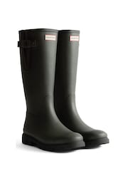 Hunter Green Downpour Adjustable Wellington Boots - Image 2 of 4