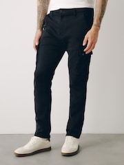 Schwarz - Motionflex Cargohose - Bild 1 von 9