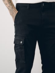 Schwarz - Motionflex Cargohose - Bild 6 von 9