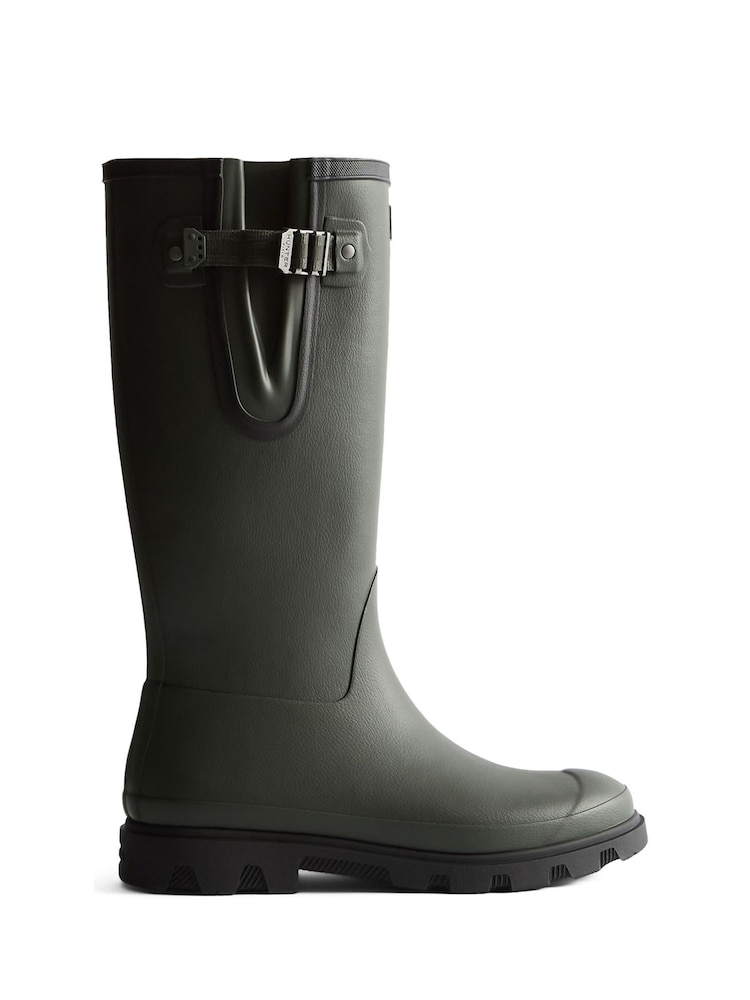 Hunter Green Downpour Adjustable Wellington Boots - Image 1 of 4