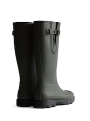 Hunter Green Downpour Adjustable Wellington Boots - Image 3 of 4