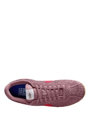 Nike Pink Smoke Cortez Trainers - Image 2 of 3