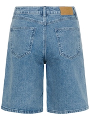 Kaffe Blue KaVallis Denim Shorts - Image 6 of 6