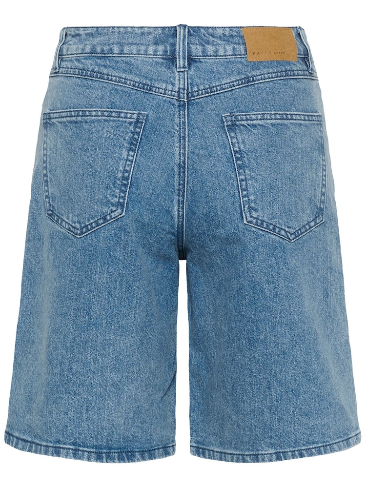 Kaffe Blue KaVallis Denim Shorts - Image 6 of 6 Kaffe Blue KaVallis Denim Shorts - Image 6 of 6