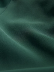 Green Relaxed Ruched Sleeve Blazer - Image 2 of 3