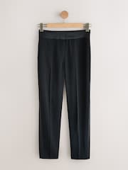 Black Slim Tuxedo Trousers - Image 6 of 8