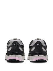 Nike Grey Pink Foam P-6000 Trainers - Image 4 of 8