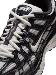 Nike Grey Pink Foam P-6000 Trainers - Image 6 of 8