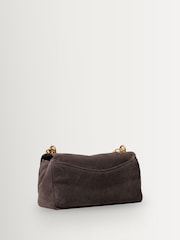 Michael Kors Brown Bryant Turnlock Convertible Chain Shoulder Bag - Image 4 of 5