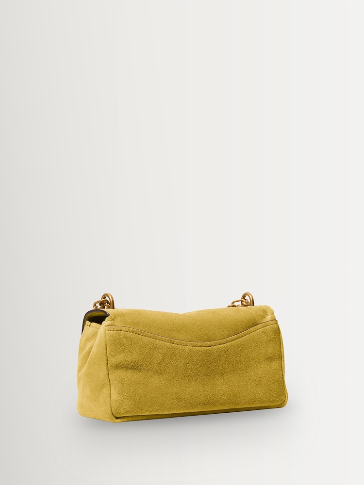 Michael Kors Green Bryant Turnlock Convertible Chain Shoulder Bag - Image 4 of 4